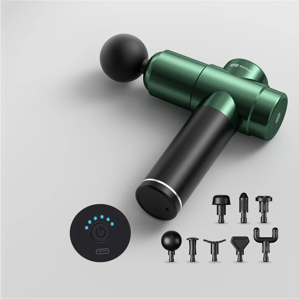 Massage Gun Muscle Relax Deep Tissue Massager Neck Massager Dynamic Vibrator Back Portable Handheld Display Fascia Gun Massage - Image 8