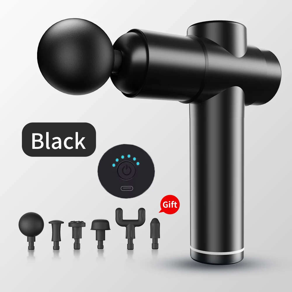 Massage Gun Muscle Relax Deep Tissue Massager Neck Massager Dynamic Vibrator Back Portable Handheld Display Fascia Gun Massage - Image 15