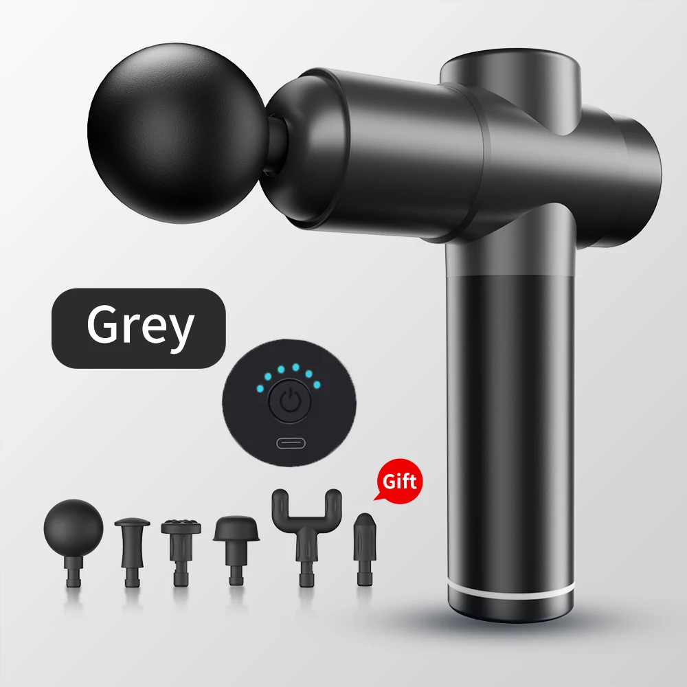 Massage Gun Muscle Relax Deep Tissue Massager Neck Massager Dynamic Vibrator Back Portable Handheld Display Fascia Gun Massage - Image 14