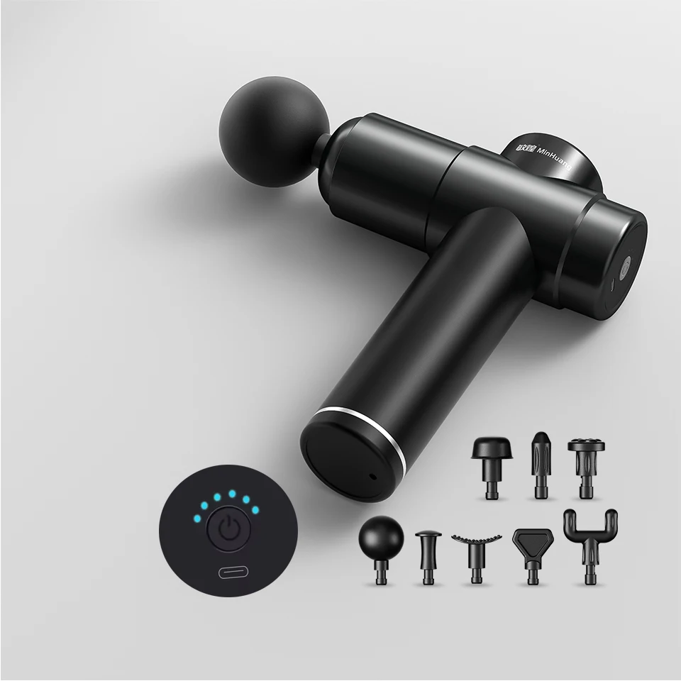 Massage Gun Muscle Relax Deep Tissue Massager Neck Massager Dynamic Vibrator Back Portable Handheld Display Fascia Gun Massage - Image 9