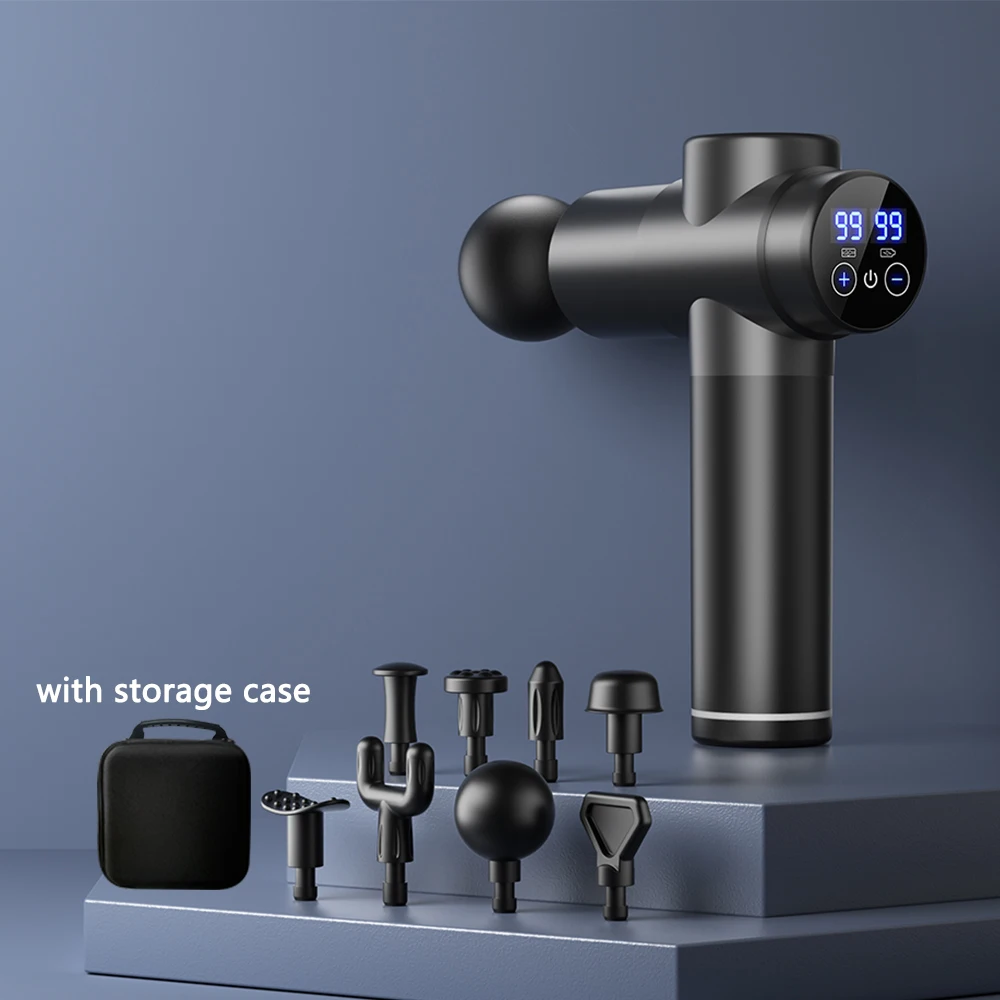 Massage Gun Muscle Relax Deep Tissue Massager Neck Massager Dynamic Vibrator Back Portable Handheld Display Fascia Gun Massage - Image 16
